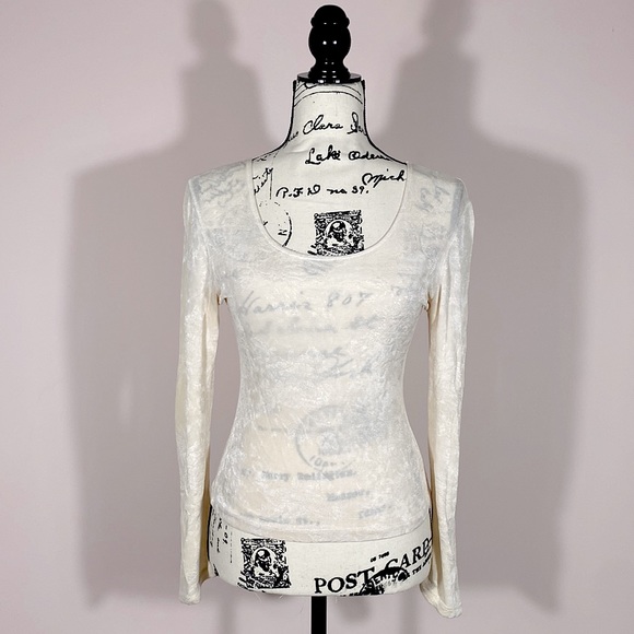 Hanky Panky Tops - Vintage Hanky Panky Floral patterned Top